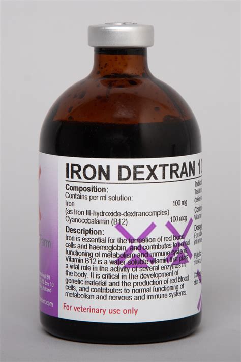 iron jectran|iron dextran infusion.